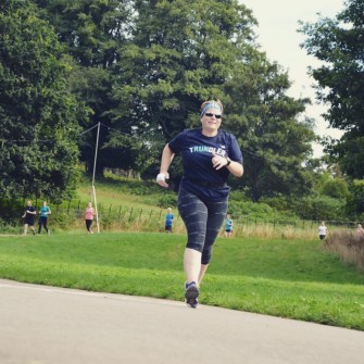 Running down AC Hill, 10miles